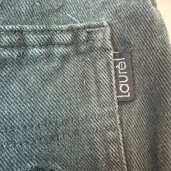 Laurel 90's Vintage High rise Green Jeans sz 40=8/M - Picture 10 of 14